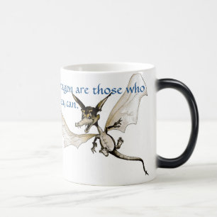 Mug Magique la mouche de dragon ceux qui peuvent voir un