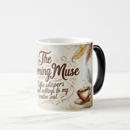 Mug Magique La muse du matin (Devant droit)