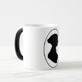 Mug Magique La silhouette de Jane Austen (Devant gauche)