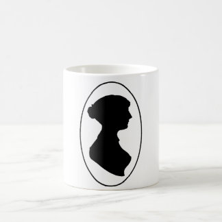 Mug Magique La silhouette de Jane Austen