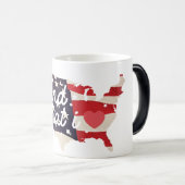 Mug Magique La Terre que j'aime (Devant droit)
