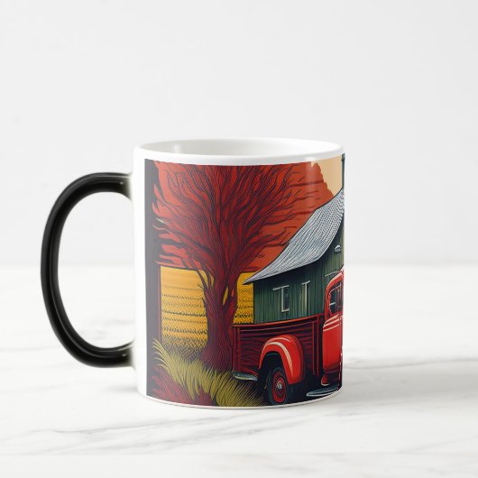 Mug Magique La vie à la ferme (Gauche)