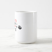 Mug Magique "La vie commence après le café - conception créati (Centre)