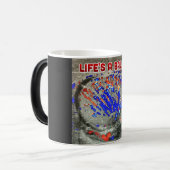 Mug Magique La vie est une boule (Devant gauche)