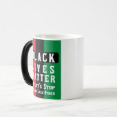 Mug Magique La vie noire importe (Devant gauche)