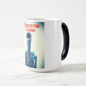 Mug Magique Laissez-moi faire la conversation (impression de s (Devant droit)