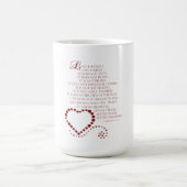 Mug Magique L'amour est l'amour patient est gentil 1 Corinthie (Centre)