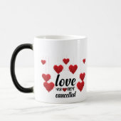 Mug Magique L'amour n'est pas annulé (Gauche)