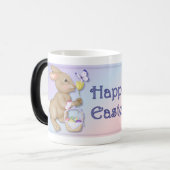 Mug Magique Lapin de Pâques et Papillon (Devant gauche)