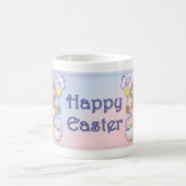 Mug Magique Lapin de Pâques et Papillon (Centre)