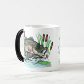 Mug Magique Largemouth Bass (Devant gauche)