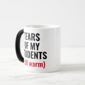 Mug Magique Larmes Des Étudiants Drôle Mean Enseignant (Devant gauche)