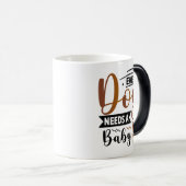 Mug Magique L'art du chien positif | Devis motivationnel (Devant droit)