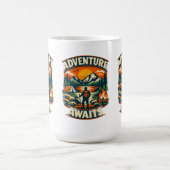 MUG MAGIQUE « L'AVENTURE ATTEND » (Centre)