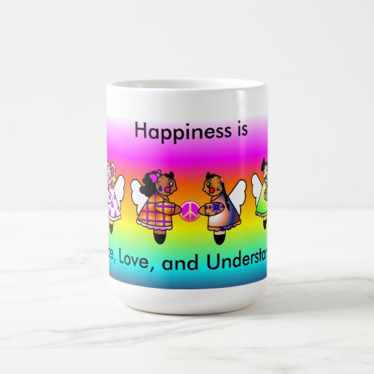 Mug Magique Le bonheur est… (Centre)