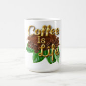 Mug Magique "Le café c'est la vie" (Centre)