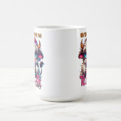 Mug Magique Le café m'aide à tolérer les idiots (Centre)