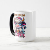 Mug Magique Le café m'aide à tolérer les idiots (Devant gauche)