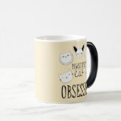 Mug Magique Le chat "pécheresse" observé (Devant droit)