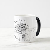 Mug Magique Le choeur de grenouille d'Aliso de lac (Devant droit)