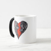 Mug Magique Le coeur brisé (Devant gauche)