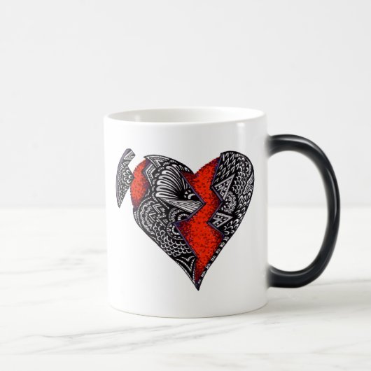 Mug Magique Le coeur brisé (Droite)