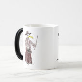 Mug Magique Le "coeur emballant" n'est pas une allergie à (Devant gauche)