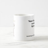 Mug Magique Le "coeur emballant" n'est pas une allergie à (Centre)