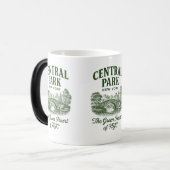 Mug Magique Le cœur vert de nyc (Devant gauche)