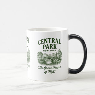 Mug Magique Le cœur vert de nyc