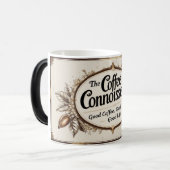 Mug Magique Le connaisseur du café (Devant gauche)