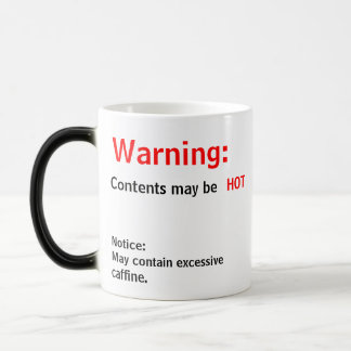Mug Magique Le contenu peut être CHAUD