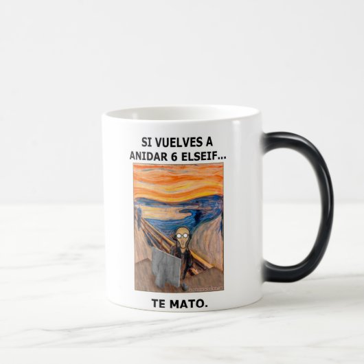 Mug Magique Le Cri : else if (Droite)