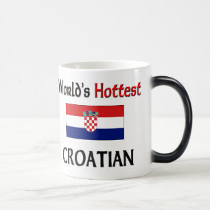 Mug Magique Le Croate le plus chaud du monde