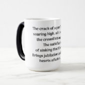 Mug Magique Le frisson du golfeur (Devant gauche)