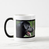 Mug Magique Le Labrador noir (Gauche)