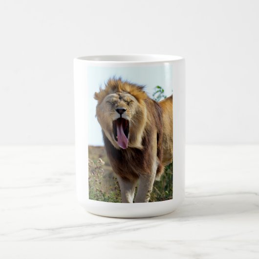 Mug Magique Le lion sort sa langue (Centre)