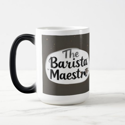 Mug Magique Le Maestro Barista (Gauche)
