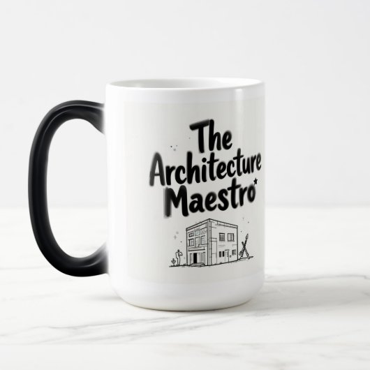 Mug Magique Le Maestro d'Architecture (Gauche)