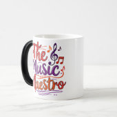 Mug Magique Le maestro de musique (Devant gauche)
