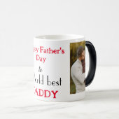 Mug Magique Le meilleur papa du monde (Devant droit)