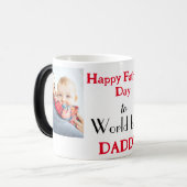 Mug Magique Le meilleur papa du monde (Devant gauche)