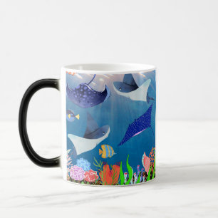 MUG MAGIQUE LE MEILLEUR PÈRE DANS LE CADEAU DE PÈRE MALDIVES