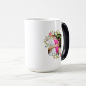 Mug Magique Le monde le plus heureux avec photo (Devant droit)