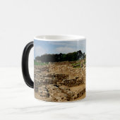 Mug Magique Le mur de Hadrian, le Northumberland, Angleterre (Devant gauche)