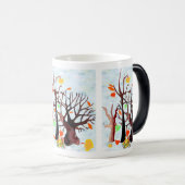 Mug Magique Le pays des merveilles de l'automne (Devant droit)