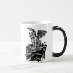 Mug Magique Le petit Golem - le Gargoyle sait noir la
