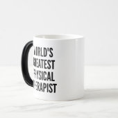 Mug Magique Le plus grand physiothérapeute du monde (Devant gauche)