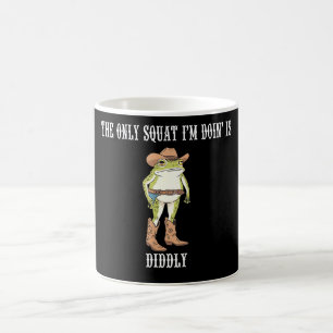 Mug Magique Le seul squat que je fais, c'est de la grenouille