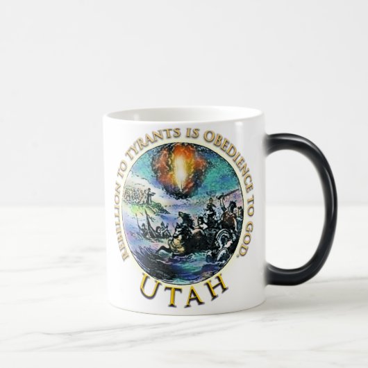 Mug Magique Le Tea Party de l'Utah se moque (Droite)